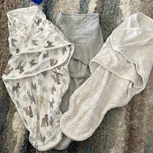 Aden and Anais 4-6 month swaddles (3)